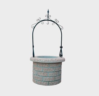 Pozzo antico mod. feudo completo di base