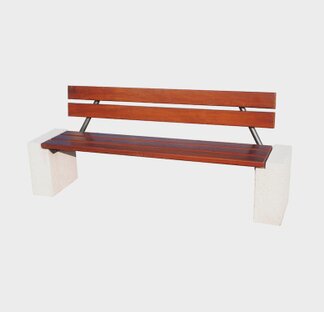 Panca mod. firenze con schienale