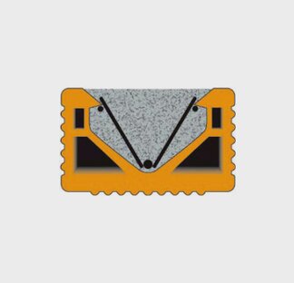 Architrave Tri Plok mis. 11,5 x 7,5