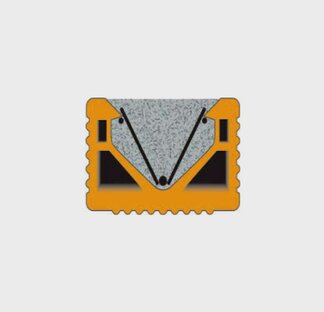 Architrave Tri Plok mis. 7,5 x 7,5