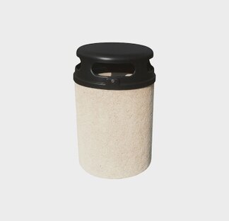 Portarifiuti base tonda